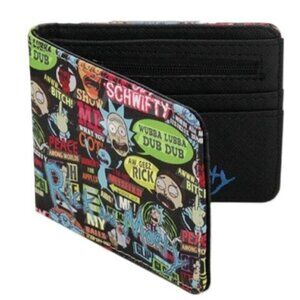 Rick and Morty All Over Print Bifold Wallet Cartoon TV Show